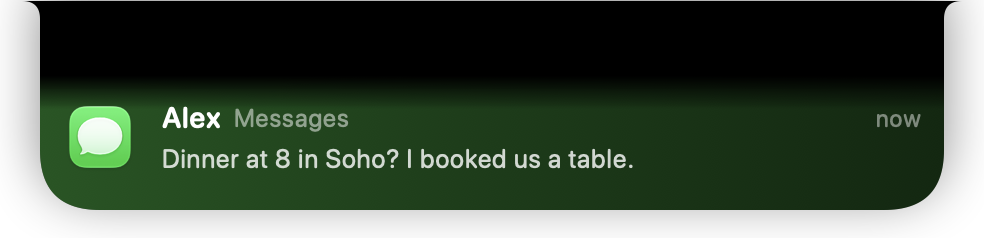 Alex in Messages