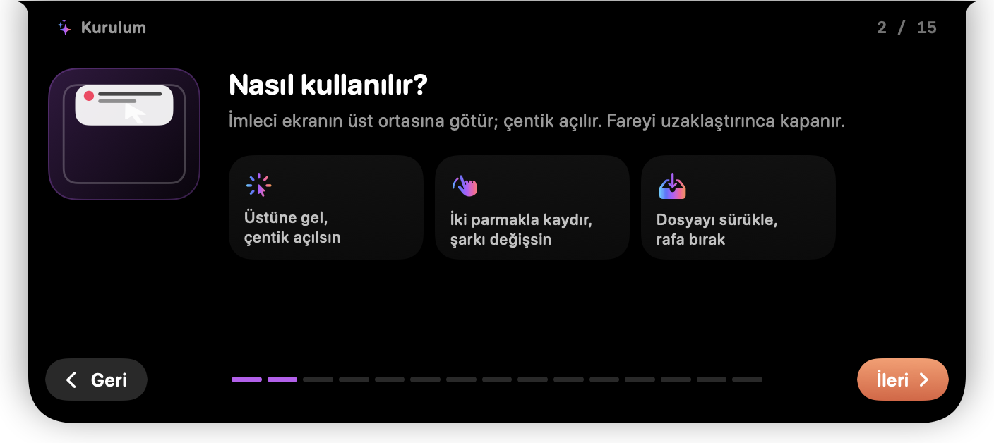Kurulum adımı 2: nasıl kullanılır